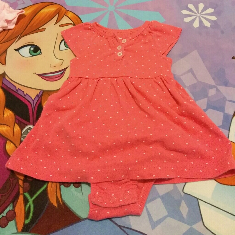 Carter's summer dress w/matching socks